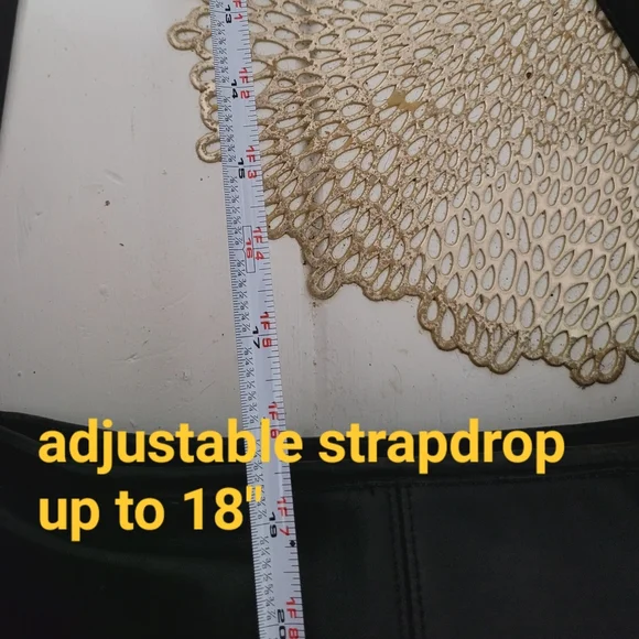 Coach Black Leather Worth Bag 4143 - Picture 5 of 11